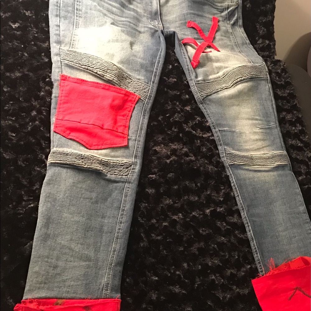 STACKED JEANS FOR MEN